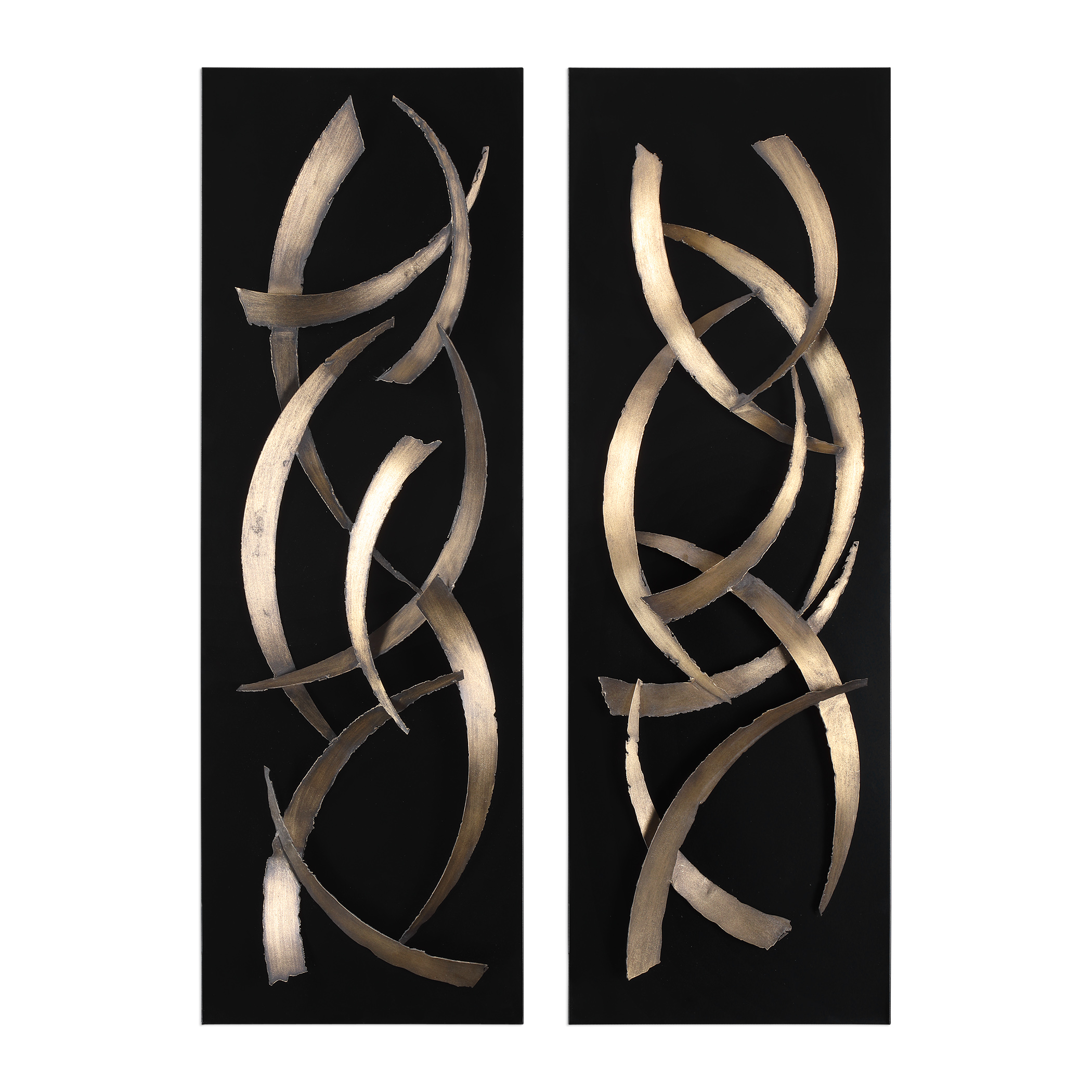 Picture of BRUSHSTROKES METAL WALL ART